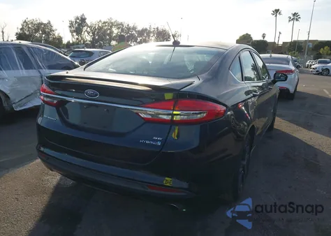 2018 Ford Fusion Hybrid Se from USA, damaged, VIN 3FA6P0LUXJR161449